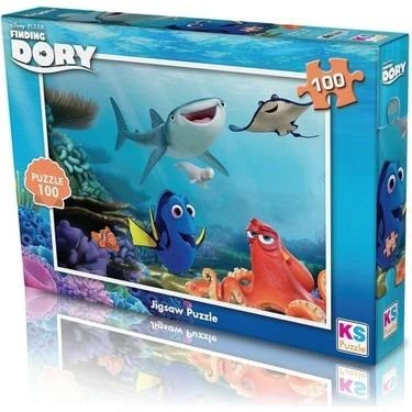 100 Parça Dory Puzzle - Çocuklar İçin Eğitici Yapboz ürün görseli 1