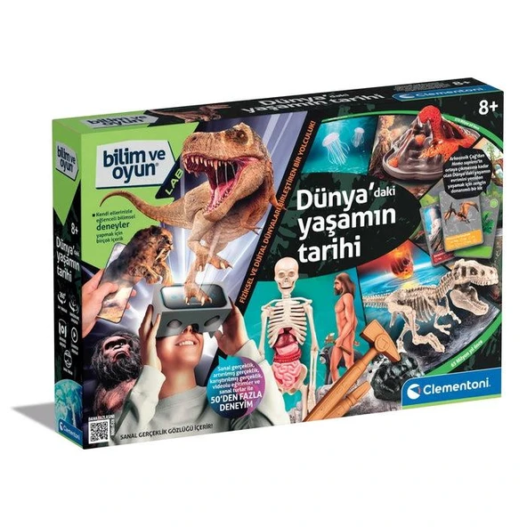 Clementoni Dünyadaki Yaşamın tarihi CLE-64839 ürün görseli 1