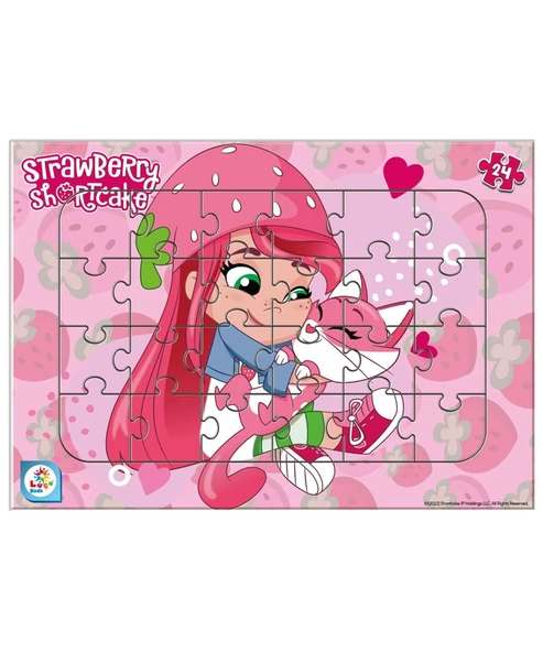 Laço Kids Çilek Kız 24 Parça Frame Puzzle 2 Ck7863 ürün görseli 1