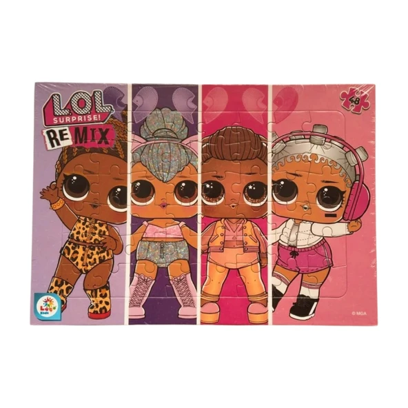 Laço Kids Lol 48 Parça Frame Puzzle Lol7597 ürün görseli 1