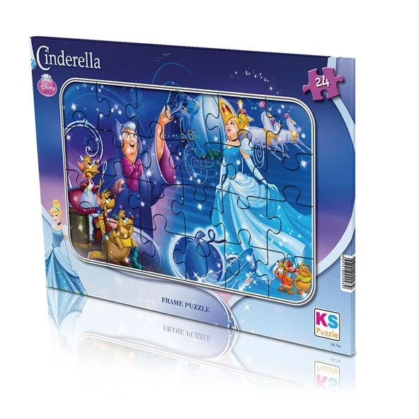 Ks frame puzzle Cindrella 24 prç. CRL-704 ürün görseli 1