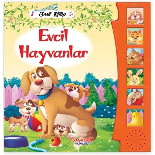 Yumurcak Bas Dinle Evcil Hayvanlar Sesli Kitap ürün görseli 1