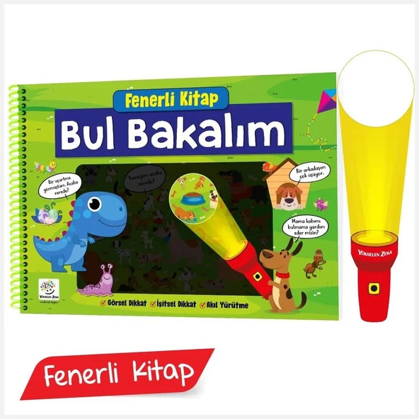 Yükselen zeka fenerli kitap bul bakalım ürün görseli 1