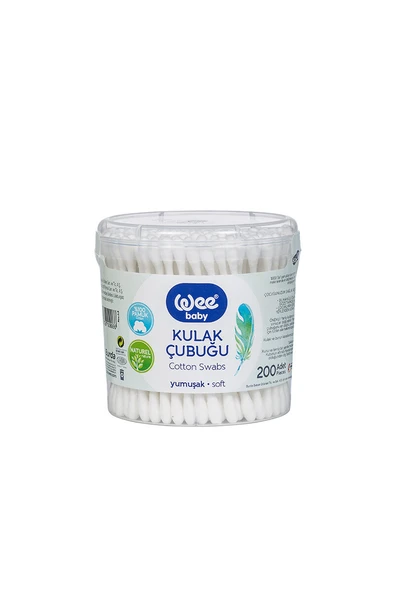 4 ADET Wee Baby Pamuklu Çubuk 200 Lük 906 ürün görseli 1