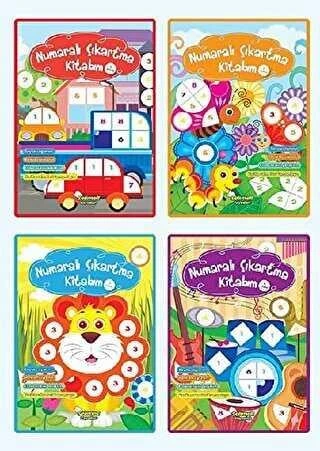 Yumurcak Numarali Cikartma Kitabim 4 Kitap ürün görseli 1