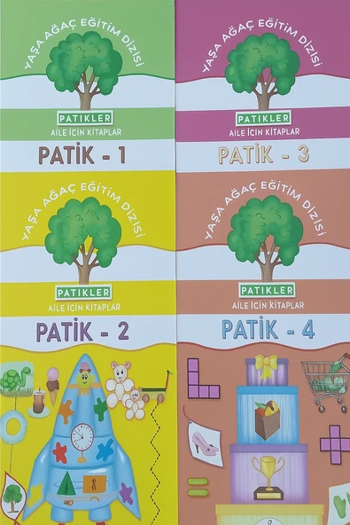Yaş Ağaç Eğıitim dizisi patik (1-2-3-4)kitap ürün görseli 1