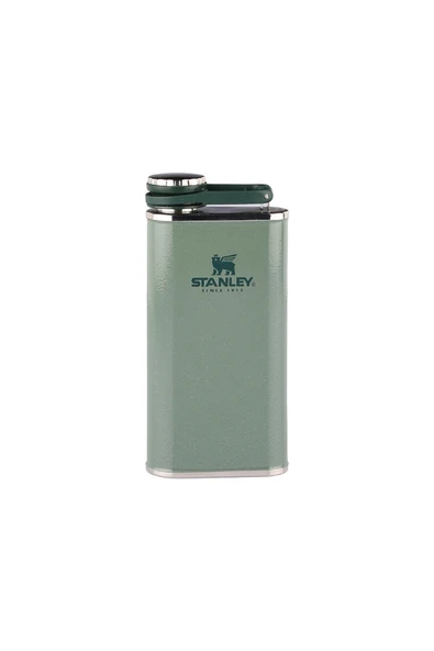 3 ADET Stanley Klasik Paslanmaz Çelik Cep Matarası Hammertone Green 0,23 Litre ürün görseli 1