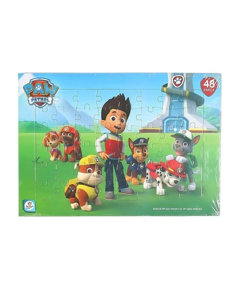 Laço Kids Paw Patrol Taslamalı 48 Parça Frame Puzz ürün görseli 1