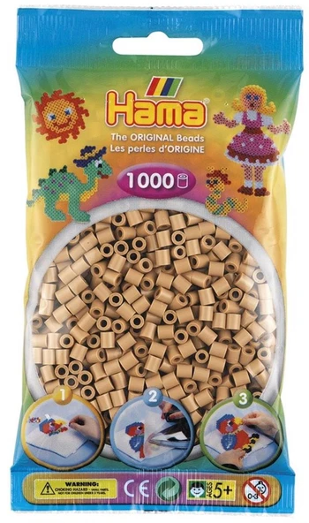 Hama Midi Boncuk 1.000'lik - Sütlü Kahve ürün görseli 1