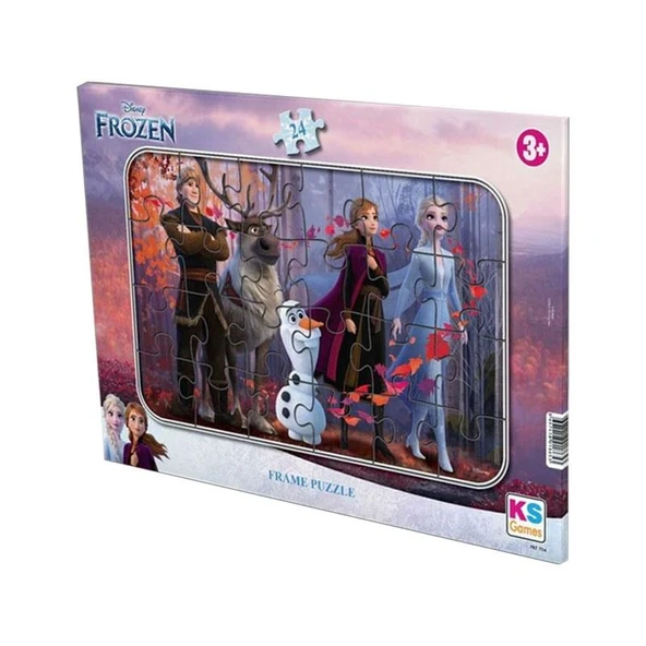 Ks frame puzzle Frozen 24 prç. FRZ-704 ürün görseli 1