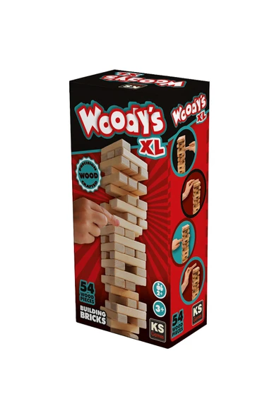 3 ADET KS Games Woody's XL Denge Oyunu ürün görseli 1