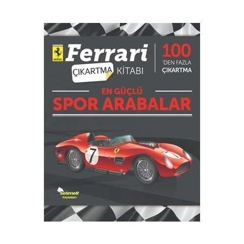 Yumurcak Ferrari En Güçlü S.Arabalar Çıkartma Kit ürün görseli 1