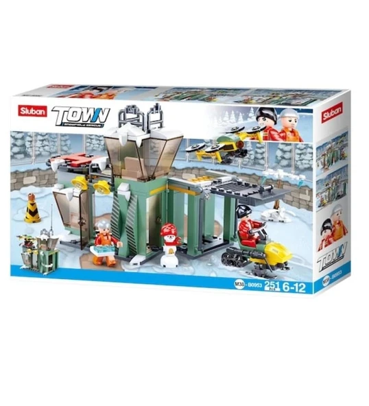 Lego 251 Parça Sluban Town Kurtarma Timi ürün görseli 1