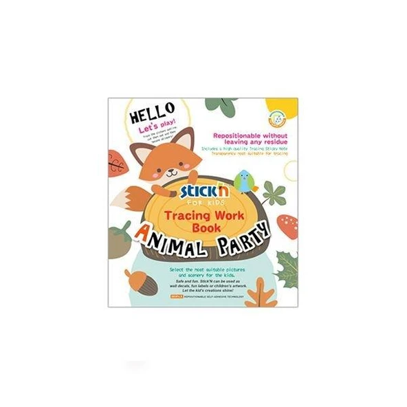 Gıpta Stickn Sevimli Hayvanlar Kitabı 20X15Cm 30Sf ürün görseli 1
