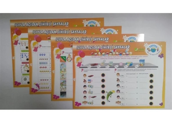 Isıyla Açılan Sihirli Sayfalar Kalemli (Anasınıfı) ürün görseli 1