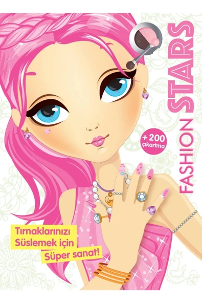 Yumurcak Fashion Stars-Tırnak süsleme200 çıkartma ürün görseli 1