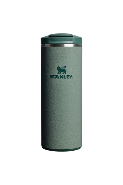 4 ADET Stanely The Transit Fliptop Mug 0.35 Litre Hammertone Green ürün görseli 1