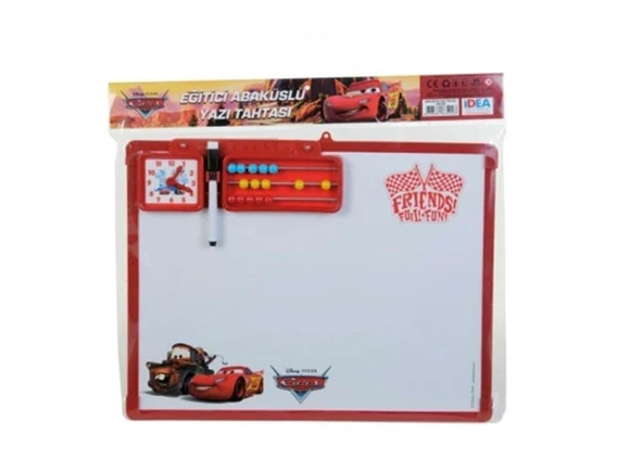 Laço Kids Cars Abaküslü Yazı Tahtası Dsn008 ürün görseli 1