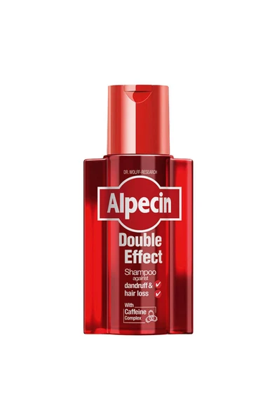 4 ADET Alpecin DoubleEffect Caffeine Dökülme ve Kepek Karşıtı Şampuan 200 ml ürün görseli 1