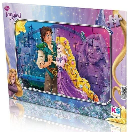 Ks frame puzzle Tangled disney 24prç.TG-704 ürün görseli 1