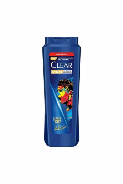 4 ADET Clear Şampuan 500 ml Men Legends CR7 Fifa ürün görseli 1