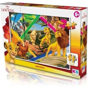 200 Parça Lion King Puzzle - Çocuklar İçin Eğitici Yapboz ürün görseli 1
