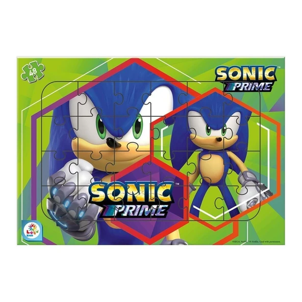 Laço Kids Sonic 48 Parça Frame Puzzle 2 So7869 ürün görseli 1