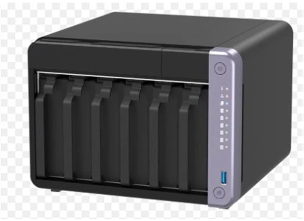 Qnap TS-632X-4G Ram 6 Hdd Yuvalı Tower Nas Depolama Ünitesi ürün görseli 1