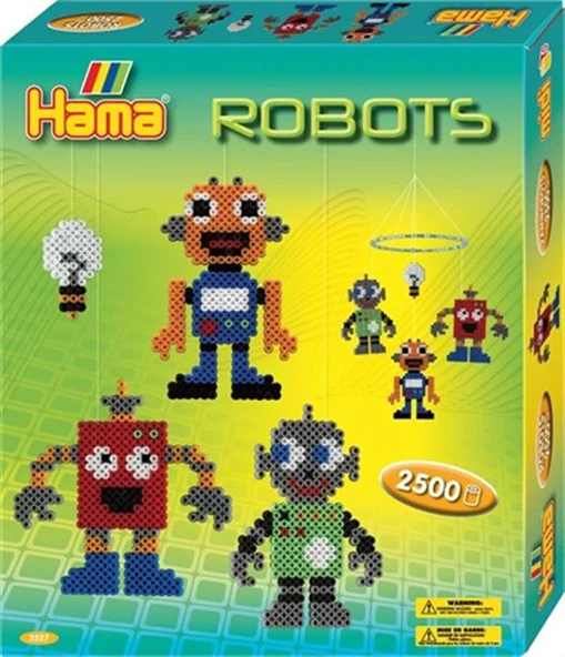 Hama Midi Boncuk Kutu Set - Robotlar Askıda2500 ürün görseli 1