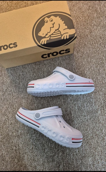 Crocs terlik bantsız açık gri ürün görseli 1