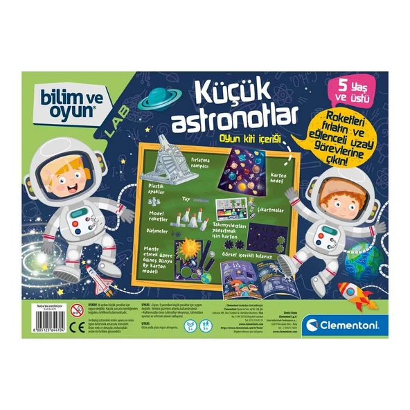Clementoni Küçük astronotlar oyun kitli - Resim 5