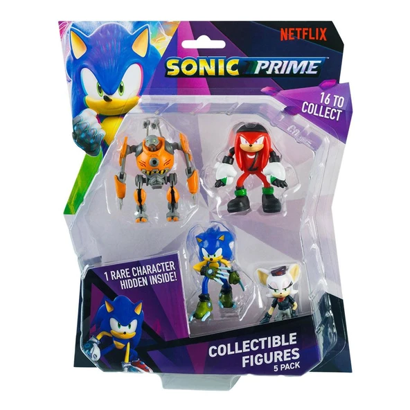 Neco Sonic 5li figür blister PMI/SON2040 - Resim 2
