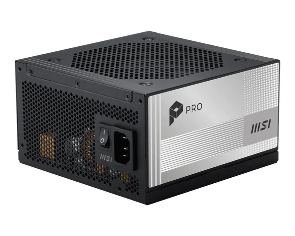 MSI PRO A850PL PCIE5 850W 80+ PLATINUM PSU - Resim 4