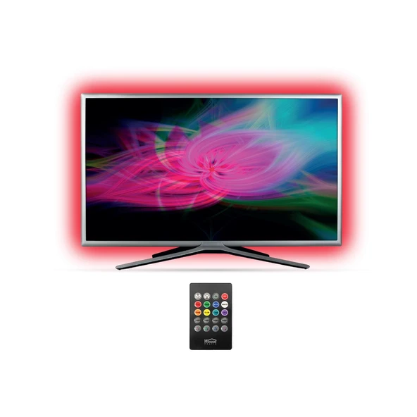 House Pratik HP86 Uzaktan Kumandalı TV Arkası RGB Led Aydınlatma 2 Metre ürün görseli 1