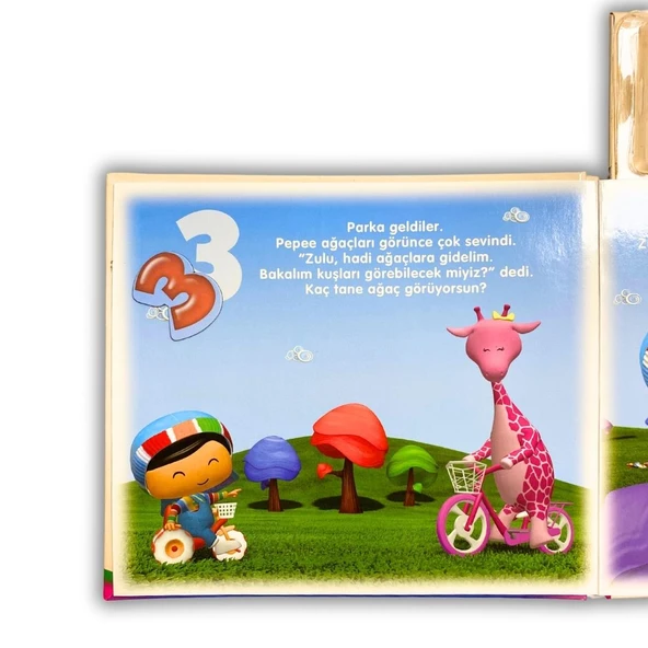 Peppee Mıknatıslı Kitap Sayılar - Resim 3