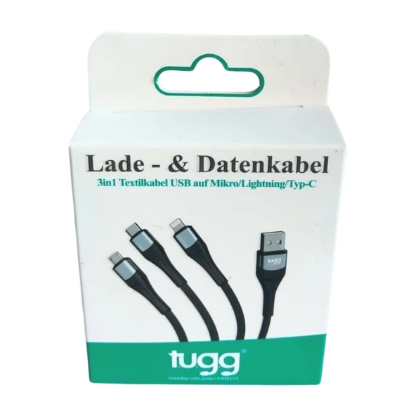 Tugg Germany Şarj Kab.104626 usb çok.typ-ıpho-micr ürün görseli 1