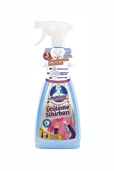 4 ADET Highgenic Ütüleme Sihirbazı 675 ml ürün görseli 1