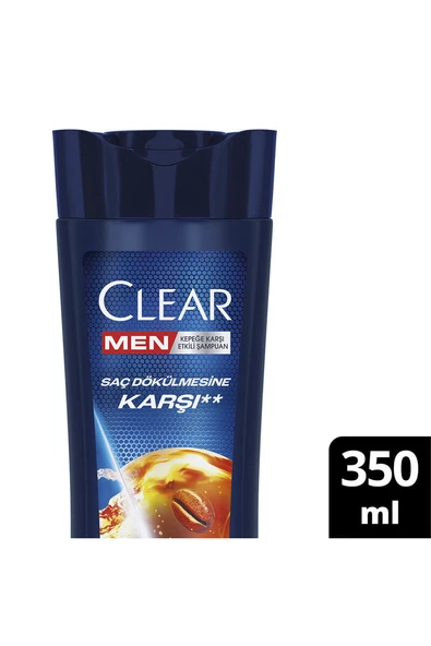 Clear Men Saç Dökülme Karşıtı Kahveli 350 ml Şampuan ürün görseli 1
