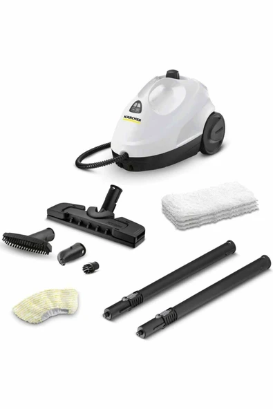 Karcher Buharlı Temizlik Makinesi KST 2 + cloth set *EU ürün görseli 1