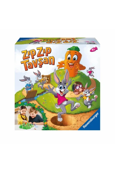 4 ADET Oyuncak RavensburgerZıp Zıp Tavşan 209767 ürün görseli 1