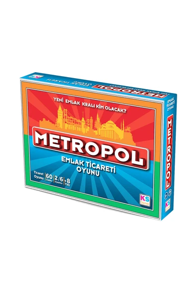 3 ADET KS Metropol Emlak Ticaret Oyunu ürün görseli 1