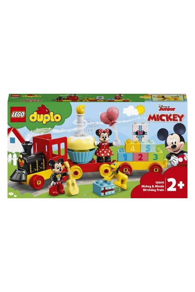 4 ADET Lego Duplo Disney Mickey ve Minnie Doğum Günü Treni 22 parça ürün görseli 1