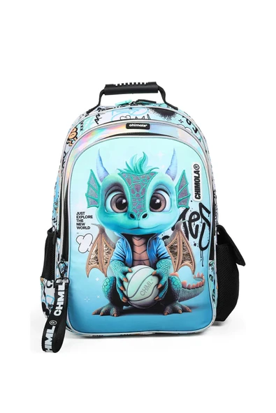 3 ADET Chimola Cute Dragon 16 Sırt Çantası ürün görseli 1
