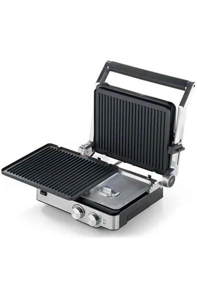 Kenwood Çıkarılabilir Plakalı Izgara ve Tost Makinesi Metal HGM80.000SS ürün görseli 1