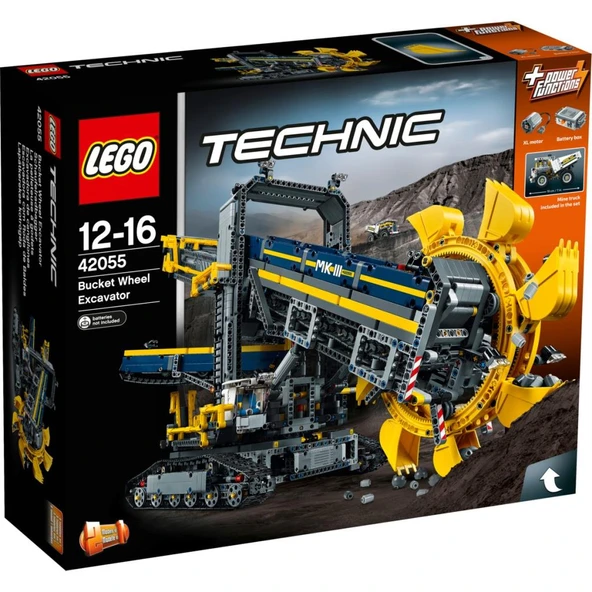 LEGO 42055 Technic Küreme Tekerli Ekskavatör - Resim 2