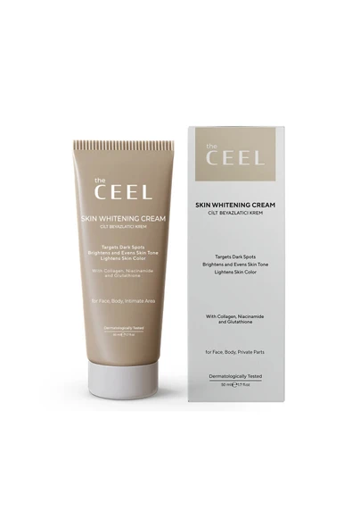 The Ceel Cilt Beyazlatıcı Aydınlatıcı Glutatyonlu Leke Karşıtı Krem Kolajen Niacinamide Kojik Asitli 50 ml ürün görseli 1