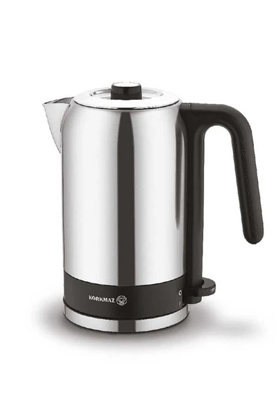 2 ADET Korkmaz A473 Tria 1960 W 1.6 lt Çelik Kettle ürün görseli 1