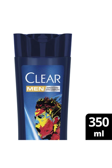 2 ADET Clear Men CR7 Ronaldo Şampuan 350 ml ürün görseli 1