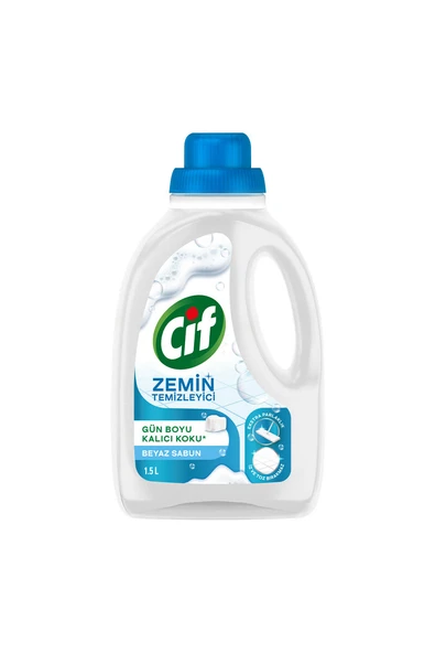 Cif Zemin Temizleyici Beyaz Sabun 1500 ml ürün görseli 1