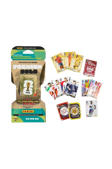 Panini Fifa Dünya Kupası 2026 Premium Gold Paket 29406 ürün görseli 1